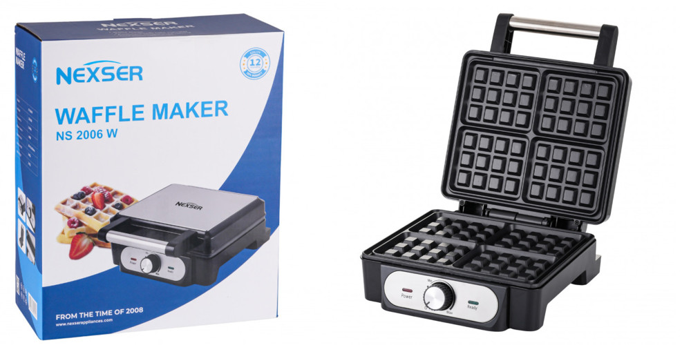 NEXSER WAFFLE MAKER - NS-2006W
